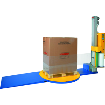 Полуавтоматическая машина для упаковки паллет в стрейч-пленку (паллетообмотчик) FS400