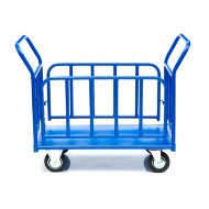 Тележка платформенная Стелла-техник КПО-300Т-125-К, с бортами, 600х1000 мм Тележка платформенная Стелла-техник КПО-300Т-125-К, с бортами, 600х1000 мм