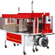 Автоматическая стреппинг-машина TP-701CCQ с функцией выравнивания продукции Автоматическая стреппинг-машина TP-701CCQ с функцией выравнивания продукции