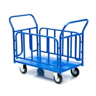 Тележка платформенная Стелла-техник КПО-500Т-150-И, с бортами, 800х1200 мм Тележка платформенная Стелла-техник КПО-500Т-150-И, с бортами, 800х1200 мм