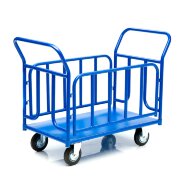 Тележка платформенная Стелла-техник КПО-500Т-160-К, с бортами, 800х1200 мм Тележка платформенная Стелла-техник КПО-500Т-160-К, с бортами, 800х1200 мм