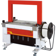 Стреппинг-машина TP-601A с приводным роликовым конвейером для широких ПП лент Стреппинг-машина TP-601A с приводным роликовым конвейером для широких ПП лент
