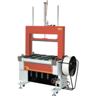 Стреппинг-машина TP-601BP с приводным ременным конвейером и прессом Стреппинг-машина TP-601BP с приводным ременным конвейером и прессом