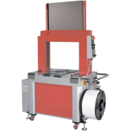 Высокоскоростная стреппинг-машина TP-702BP с ременным конвейером и прессом Высокоскоростная стреппинг-машина TP-702BP с ременным конвейером и прессом