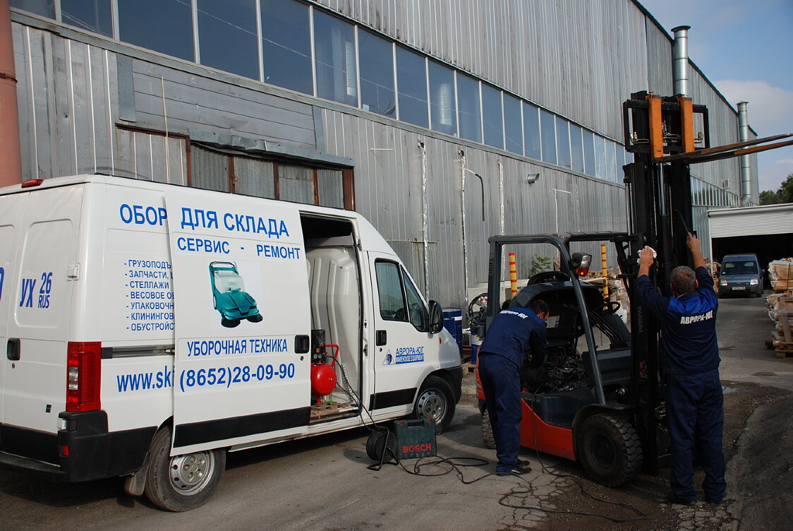 Техническое обслуживание и ремонт вилочных погрузчиков и складской техники