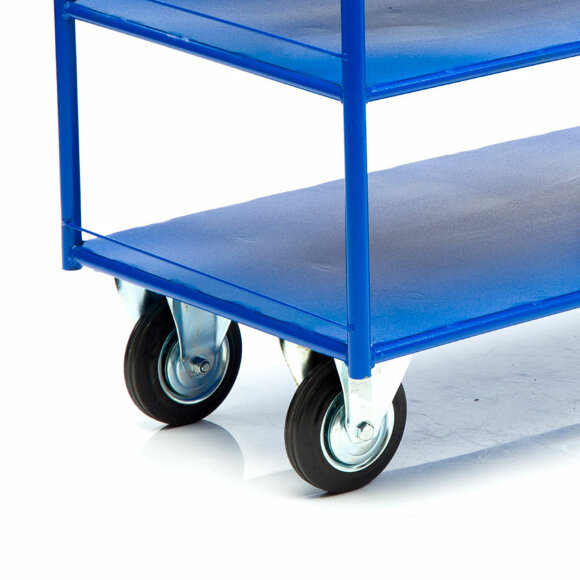 Тележка платформенная Стелла-техник КР-3-125-К 3-х ярусная, 600х900 мм