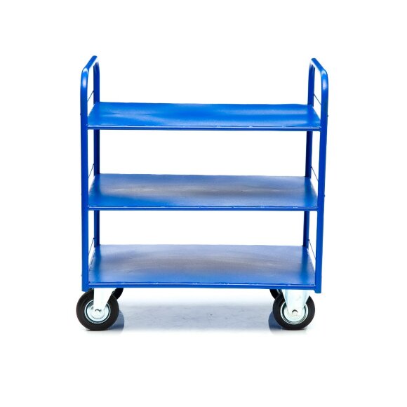 Тележка платформенная Стелла-техник КР-3-160-К 3-х ярусная, 600х900 мм