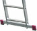 Двухсекционная выдвижная лестница CORDA, особенности продукта: поперечная траверса для безопасной установки