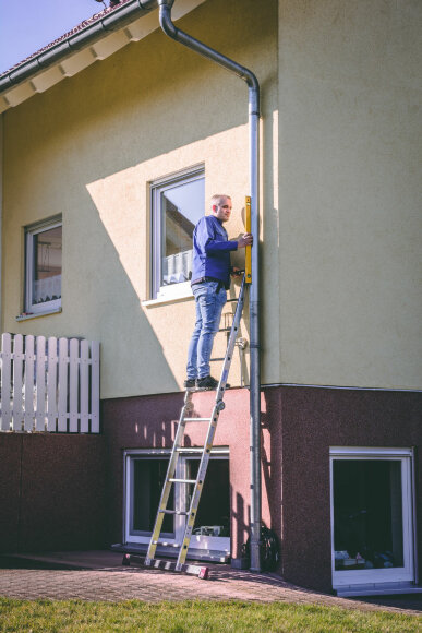 Шарнирные подмости CORDA в комплекте, пример использования Шарнирные подмости CORDA в комплекте, пример использования