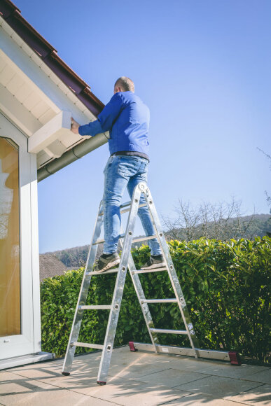 Шарнирные подмости CORDA в комплекте, пример использования Шарнирные подмости CORDA в комплекте, пример использования