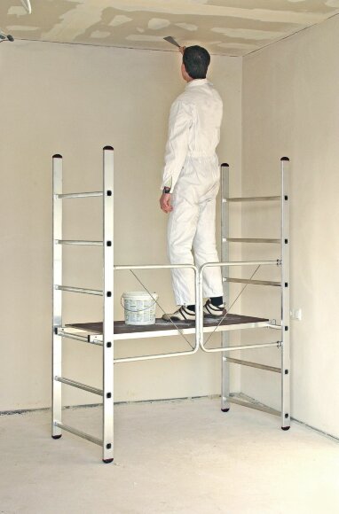 Складывающиеся подмости CORDA, пример использования