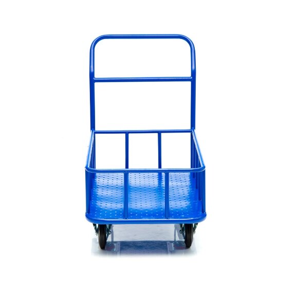 Тележка платформенная Стелла-техник КПБ-300-150-И, с бортом, 600х900 мм