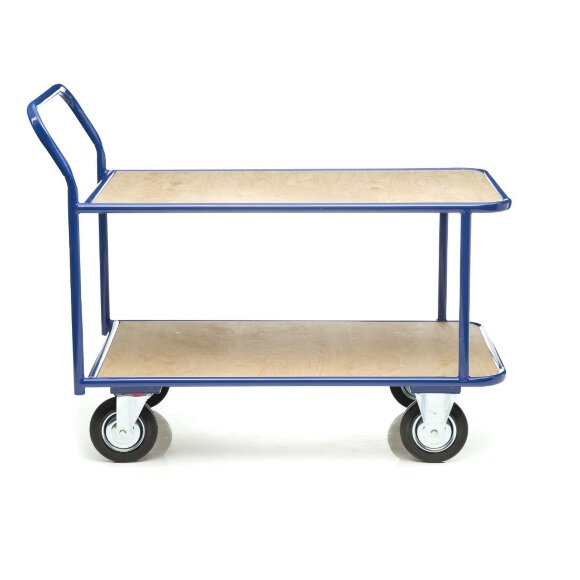 Тележка платформенная Стелла-техник КП-2-200-И, 2-х ярусная, 700х1200 мм Тележка платформенная Стелла-техник КП-2-200-И, 2-х ярусная, 700х1200 мм