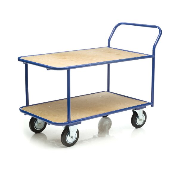 Тележка платформенная Стелла-техник КП-2-200-И, 2-х ярусная, 700х1200 мм Тележка платформенная Стелла-техник КП-2-200-И, 2-х ярусная, 700х1200 мм