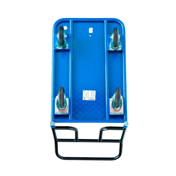 Тележка платформенная Стелла-техник КП-150-150-И, 500х800 мм Тележка платформенная Стелла-техник КП-150-150-И, 500х800 мм