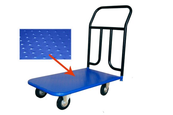 Тележка платформенная Стелла-техник КП-150-160-К, 500х800 мм Тележка платформенная Стелла-техник КП-150-160-К, 500х800 мм