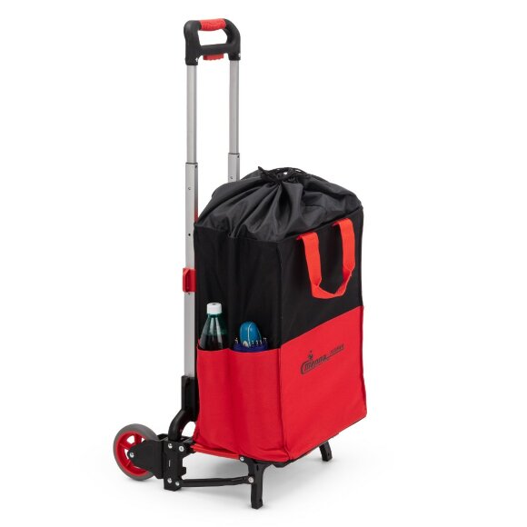 Сумка-тележка хозяйственная складная на колесах Стелла-техник MCB, съемная сумка, 60 кг