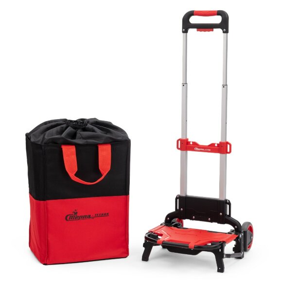 Сумка-тележка хозяйственная складная на колесах Стелла-техник MCB, съемная сумка, 60 кг