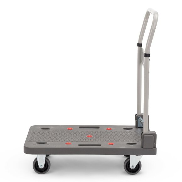 Тележка грузовая платформенная Стелла-техник FW-150П со складной ручкой, 150 кг