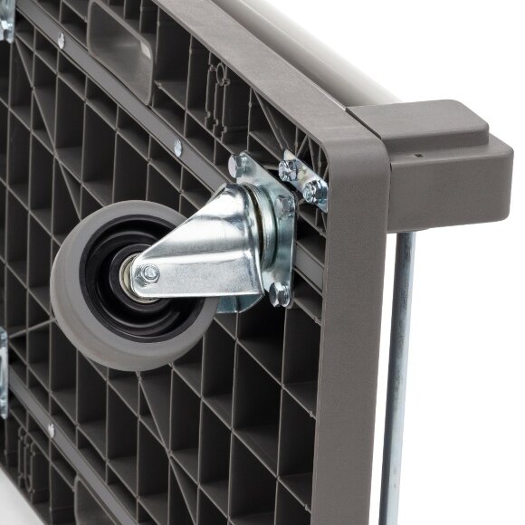 Тележка грузовая платформенная Стелла-техник FW-150П со складной ручкой, 150 кг