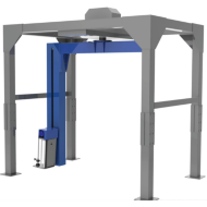 Полуавтоматическая машина для упаковки паллет в стрейч-пленку (паллетообмотчик) с вращающейся «рукой» MH-FG-2300A Полуавтоматическая машина для упаковки паллет в стрейч-пленку (паллетообмотчик) с вращающейся «рукой» MH-FG-2300A