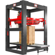 Автоматическая машина для упаковки паллет в пленку стрейч модель Vasco ARM4500 Автоматическая машина для упаковки паллет в пленку стрейч модель Vasco ARM4500