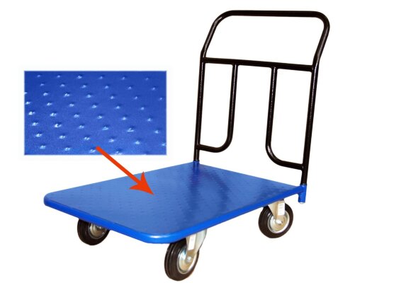 Тележка платформенная Стелла-техник КП-300-125-К, 600х900 мм