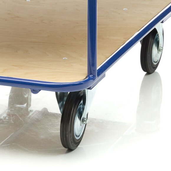 Тележка 2-х ярусная с фанерными платформами Стелла-техник КП-2-Ф-5-8-200-И, (500х800)