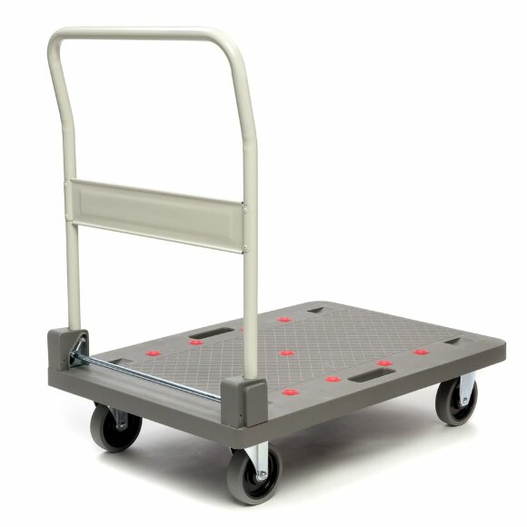 Тележка платформенная Стелла-техник FW-250П 900х610 со складной ручкой, грузоподъемность 250 кг Тележка платформенная Стелла-техник FW-250П 900х610 со складной ручкой, грузоподъемность 250 кг