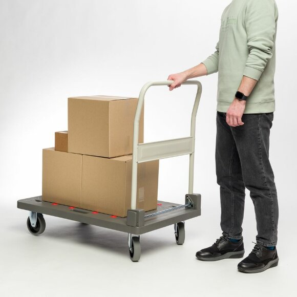 Тележка платформенная Стелла-техник FW-250П 900х610 со складной ручкой, грузоподъемность 250 кг Тележка платформенная Стелла-техник FW-250П 900х610 со складной ручкой, грузоподъемность 250 кг