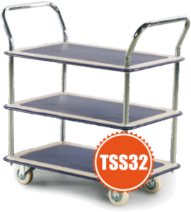 Тележки платформенные серии TSS, TSS11, TSS22, TSS32.