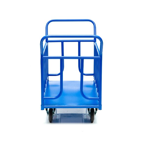 Тележка платформенная Стелла-техник КПО-500Т-200-К, с бортами, 800х1200 мм