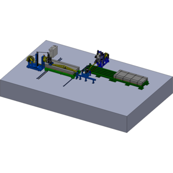 Автоматическая стреппинг-машина для продольной и поперечной обвязки упаковок