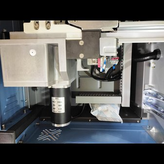 Полуавтоматическая стреппинг машина EXS-303 с открытым столом