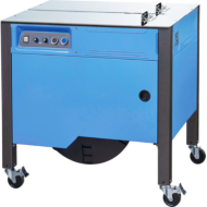 Полуавтоматическая стреппинг машина EXS-303C с закрытым столом Полуавтоматическая стреппинг машина EXS-303C с закрытым столом