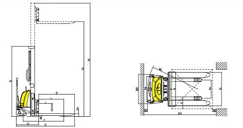 Электроштабелер Xilin CDD15B-E