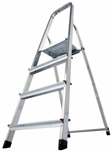 Стремянка односторонняя CORDA 1х4, артикул 000705 Стремянка односторонняя CORDA 1х4, артикул 000705