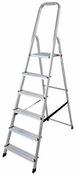 Стремянка односторонняя CORDA 1х6, артикул 000736 Стремянка односторонняя CORDA 1х6, артикул 000736