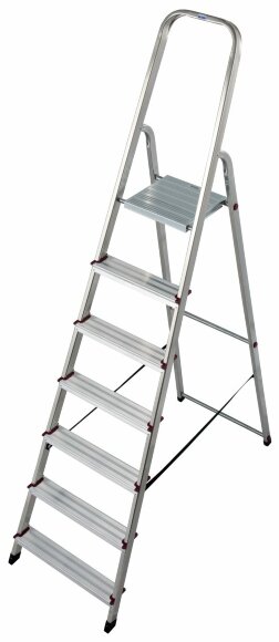 Стремянка односторонняя CORDA 1х7, артикул 000743 Стремянка односторонняя CORDA 1х7, артикул 000743