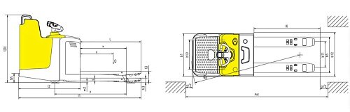 Электротележка Xilin CBD20L