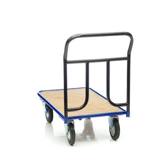 4-х колесная тележка Стелла-техник КПТ-500 125-К с фанерной платформой (600х1000) 4-х колесная тележка Стелла-техник КПТ-500 125-К с фанерной платформой (600х1000)