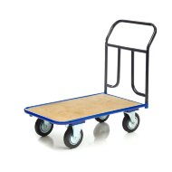 4-х колесная тележка Стелла-техник КПТ-500 125-К с фанерной платформой (600х1000) 4-х колесная тележка Стелла-техник КПТ-500 125-К с фанерной платформой (600х1000)