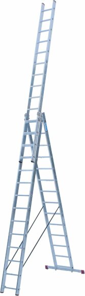 Трехсекционная универсальная лестница CORDA  3х14, артикул 010452 Трехсекционная универсальная лестница CORDA  3х14, артикул 010452