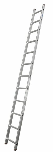 Приставная односекционная лестница с перекладинами CORDA 1х12, артикул 010124 